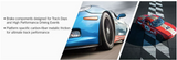 Power Stop® (05-23) Mopar SRT Track Day Plain Rear Brake Kit (4/6-Piston Front Calipers)