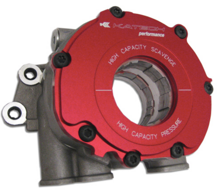 Katech® GM LS7/LS9 High Capacity Scavenge/Pressure Ported Oil Pump