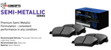 R1 Concepts® (16-19) CTS-V Semi-Metallic Series Brake Pads