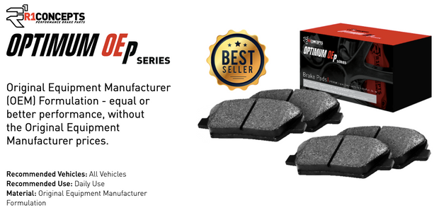 R1 Concepts® (16-23) Camaro LT Optimum OEp Series Brake Pads