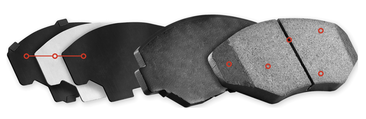 R1 Concepts® (11-23) Mopar 3.6L/5.7L Optimum OEp Series Brake Pads
