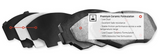 R1 Concepts® (15-23) Mustang EcoBoost Ceramic Series Brake Pads (2-PISTON FRONT CALIPERS)