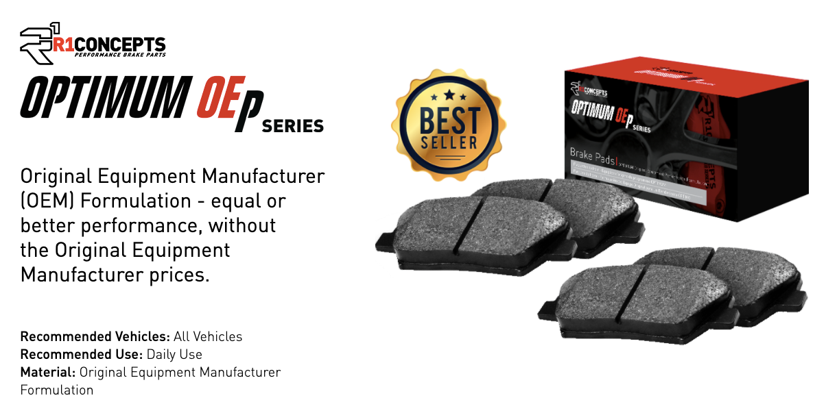 R1 Concepts® (10-15) Camaro LS/LT Optimum OEp Series Brake Pads
