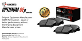 R1 Concepts® (10-15) Camaro LS/LT Optimum OEp Series Brake Pads