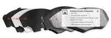 R1 Concepts® (11-14) Mustang GT Ceramic Series Brake Pads (MANUAL TRANSMISSION)