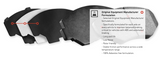 R1 Concepts® (11-14) Mustang V6 Optimum OEp Series Brake Pads