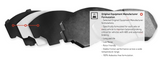 R1 Concepts® (05-10) Mustang V6 Optimum OEp Series Brake Pads