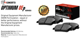 R1 Concepts® (17-19) Corvette Grand Sport Optimum OEp Series Brake Pads (IRON ROTORS)