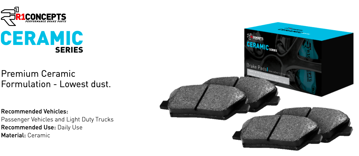 R1 Concepts® (14-19) Corvette Stingray Ceramic Series Brake Pads