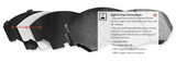 R1 Concepts® (15-19) Corvette Z06 Performance Sport Series Front Brake Pads (IRON ROTORS)