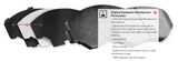 R1 Concepts® (15-17) Mustang V6 Optimum OEp Series Brake Pads