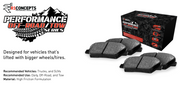 R1 Concepts® (09-18) RAM 1500 Performance Off-Road/Tow Series Brake Pads