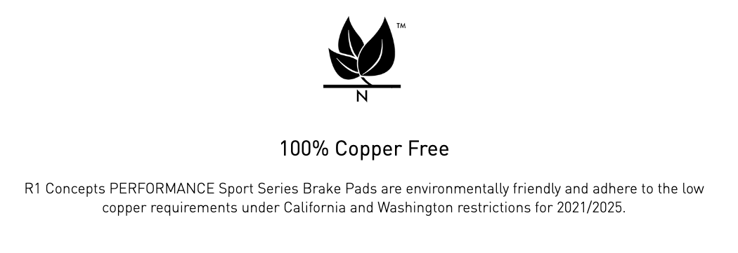 R1 Concepts® (09-18) RAM 2500/3500 Performance Off-Road/Tow Series Front Brake Pad