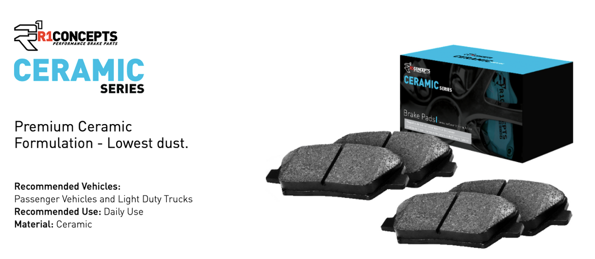 R1 Concepts® (12-23) WK2 SRT Ceramic Series Brake Pads