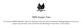 R1 Concepts® (12-23) WK2 SRT Performance Off-Road/Tow Series Rear Brake Pads