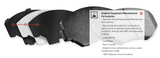 R1 Concepts® (18-21) Jeep Trackhawk OEp Series Brake Pads