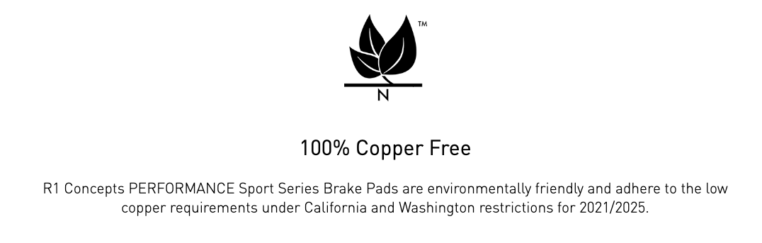 R1 Concepts® (11-23) Grand Cherokee 5.7L Performance Off-Road/Tow Series Brake Pads