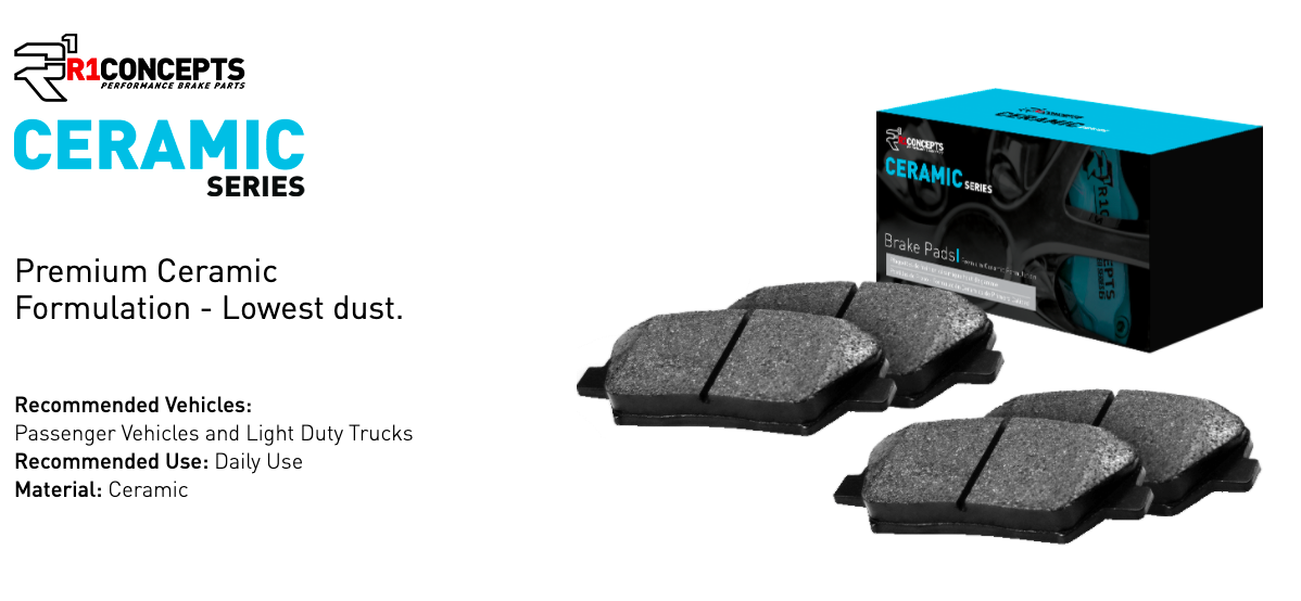 R1 Concepts® (09-20) 370Z Ceramic Series Brake Pads