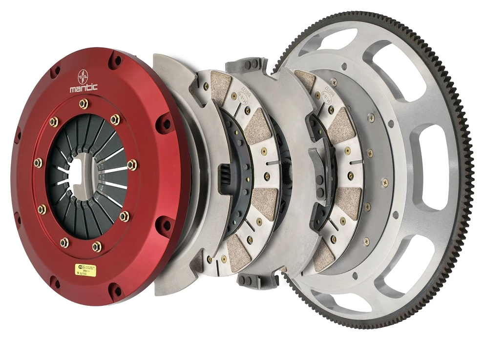 Mantic® (15-20) Mustang GT350 Cerametallic Twin Disc Clutch Kit