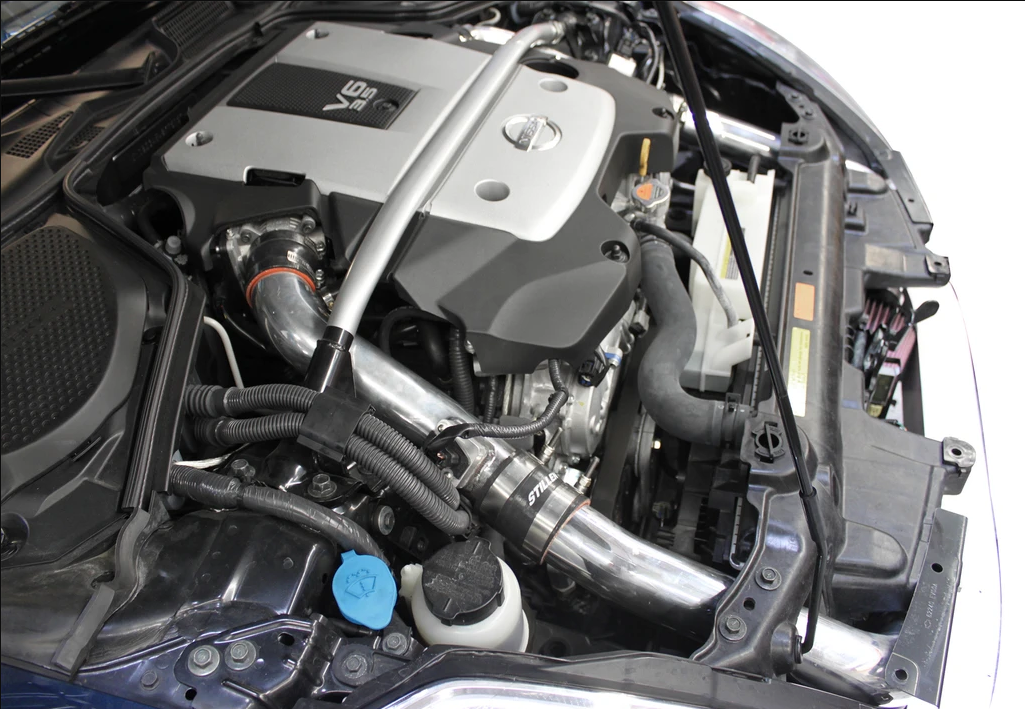 Stillen® (07-08) 370Z Hi-Flow Ultra Long Tube Dual Air Intake System with Dry Filters