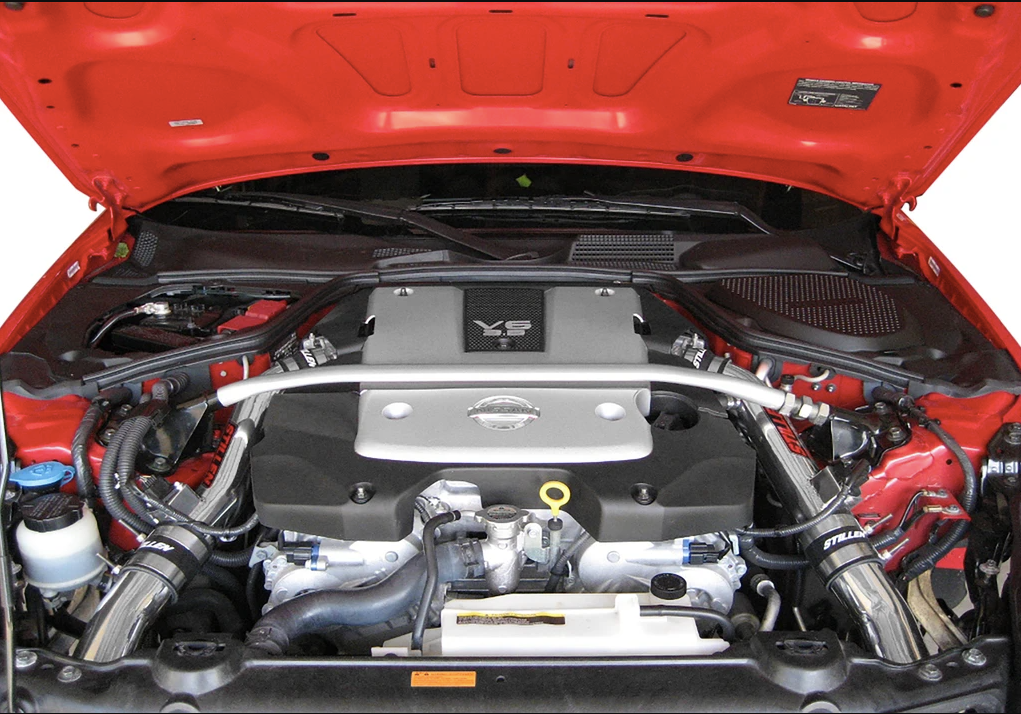 Stillen® (07-08) 370Z Hi-Flow Ultra Long Tube Dual Air Intake System with Dry Filters
