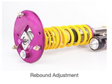 KW® (09-22) GT-R 0.4" x 1.2" - 0.8" x 1.5" Club Sport 2-Way Adjustable Coilover Kit