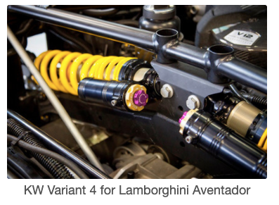 KW® (11-16) Aventador LP700-4 0.6" x 1.4" - 0.2" x 1.0" Variant 4 &