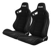 Braum® Elite Series Leatherette Sport Reclinable Racing Seats