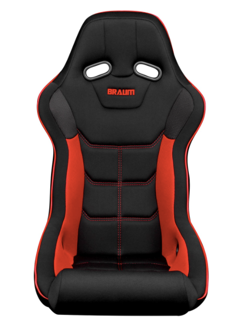 Braum® FACLON-X Series Fixed Back LeatheretteBlack  Racing Seats