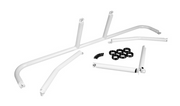Braum® (15-23) Mustang S550 Carbon Steel Adjustable Harness Bar