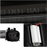 Spyder® (16-18) Camaro 6th Gen Black DRL Bar Projector LED Headlights with Sequential Turn Signal