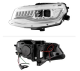 Spyder® (16-18) Camaro 6th Gen Chrome LED DRL Bar Projector Headlights with Sequential Turn Signal