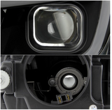 Spyder® (16-18) Camaro 6th Gen Black LED DRL Bar Projector Headlights