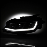 Spyder® (16-18) Camaro 6th Gen Black LED DRL Bar Projector Headlights