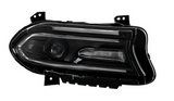 Spyder® (15-23) Dodge Charger Black Factory Style LED DRL Bar Projector Headlight
