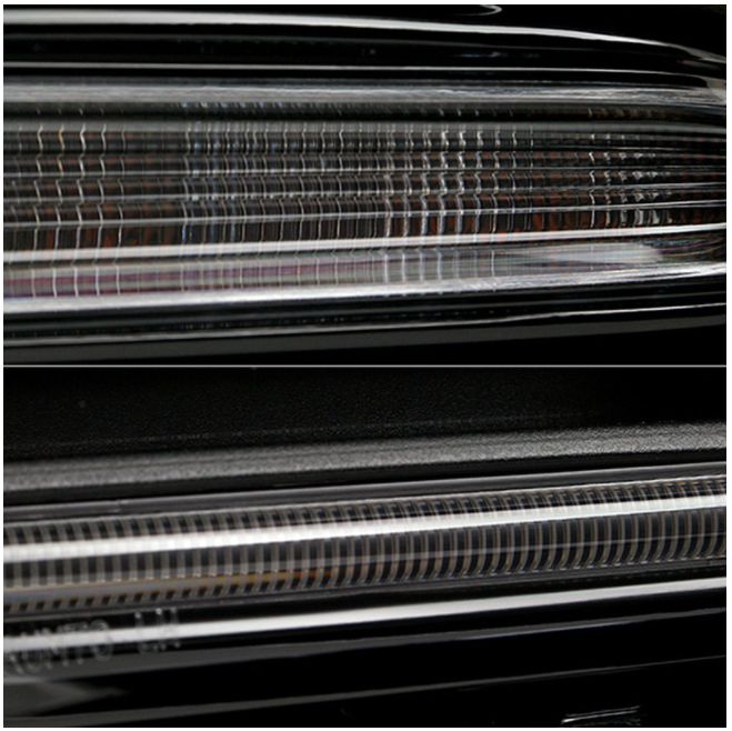 Spyder® (15-23) Dodge Charger Black Factory Style LED DRL Bar Projector Headlight