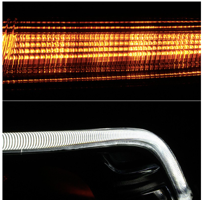 Spyder® (15-23) Dodge Charger Black Factory Style LED DRL Bar Projector Headlight