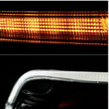 Spyder® (15-23) Dodge Charger Black Factory Style LED DRL Bar Projector Headlight