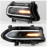 Spyder® (15-23) Dodge Charger Black Factory Style LED DRL Bar Projector Headlight