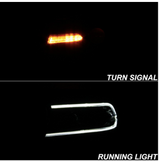 Spyder® (15-23) Dodge Charger Black Factory Style LED DRL Bar Projector Headlight