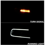 Spyder® (15-23) Dodge Charger Black Factory Style LED DRL Bar Projector Headlight