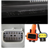 Spyder® (15-23) Dodge Charger Black Factory Style LED DRL Bar Projector Headlight
