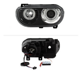 Spyder® (08-14) Challenger Black CCFL Halo Projector Headlights