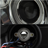 Spyder® (08-14) Challenger Black CCFL Halo Projector Headlights