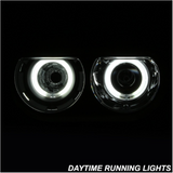 Spyder® (08-14) Challenger Black CCFL Halo Projector Headlights