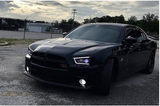 Spyder® (06-14) Charger Black LED DRL Bar Projector Headlights