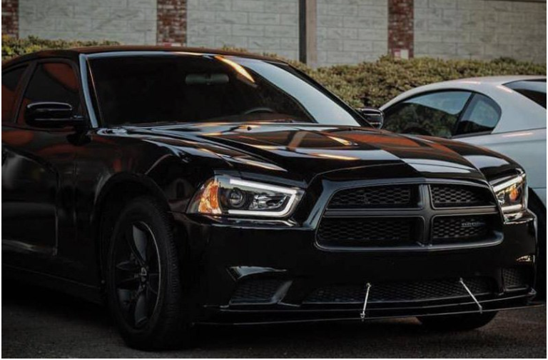 Spyder® (06-14) Charger Black LED DRL Bar Projector Headlights