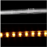 Spyder® (06-14) Charger Black/Smoke LED DRL Bar Projector Headlights (HALOGEN)
