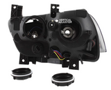 Spyder® (06-14) Charger Black LED DRL Bar Projector Headlights