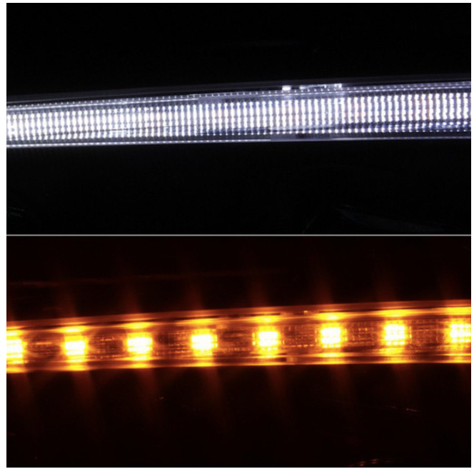 Spyder® (06-14) Charger Black LED DRL Bar Projector Headlights